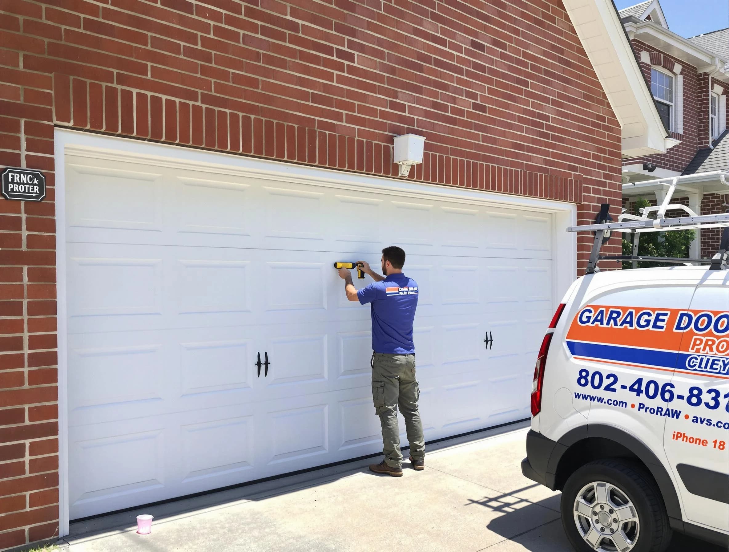 Local garage door repair service by Hyrum Garage Door Repair in Hyrum