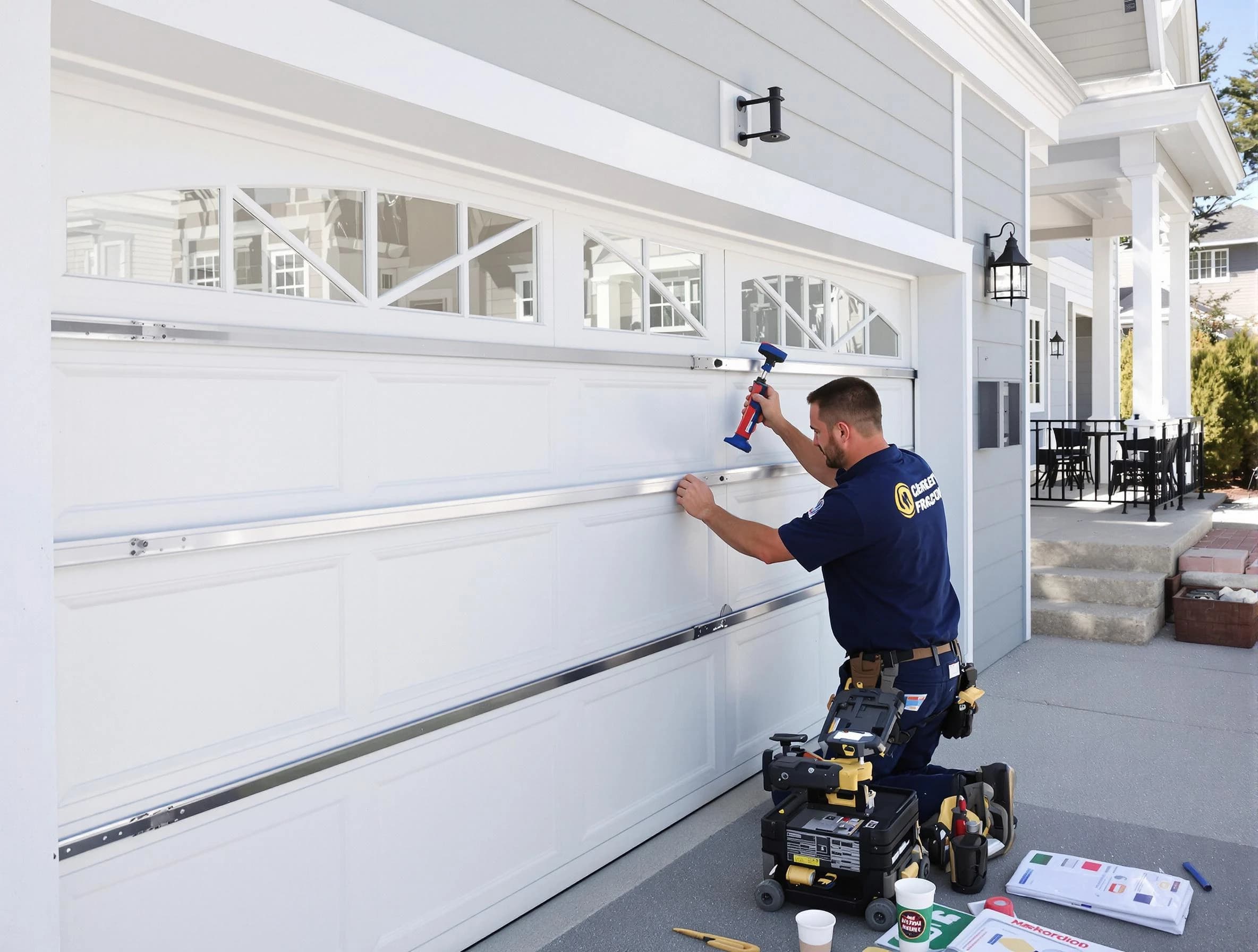Professional garage door installation by Hyrum Garage Door Repair in Hyrum