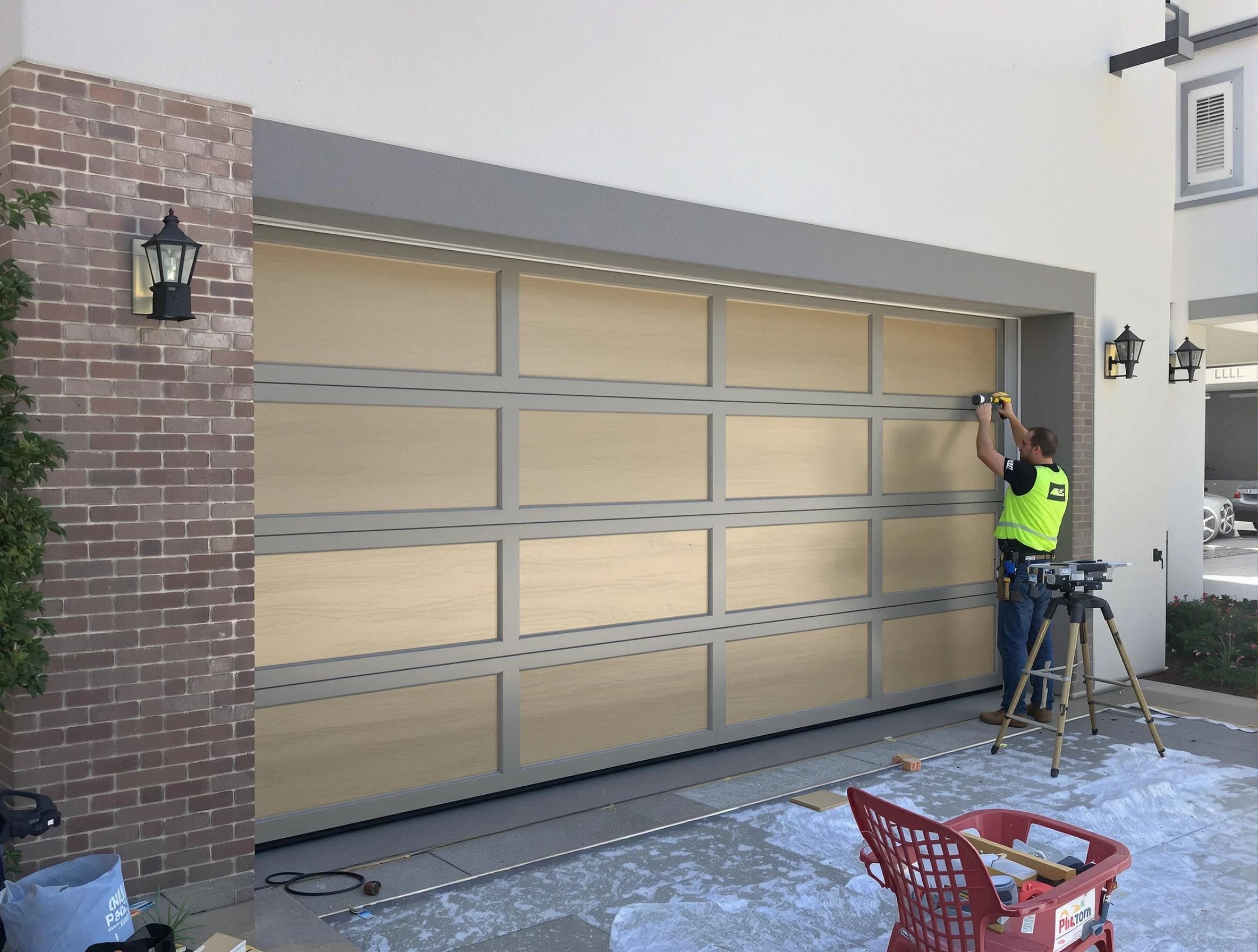 Garage door replacement service by Hyrum Garage Door Repair in Hyrum