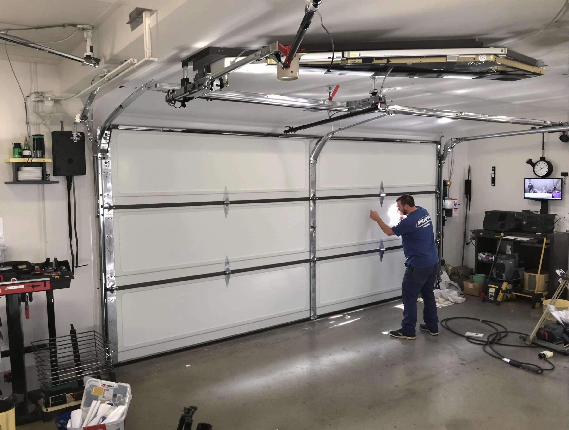 Professional garage door repair service by Hyrum Garage Door Repair in Hyrum
