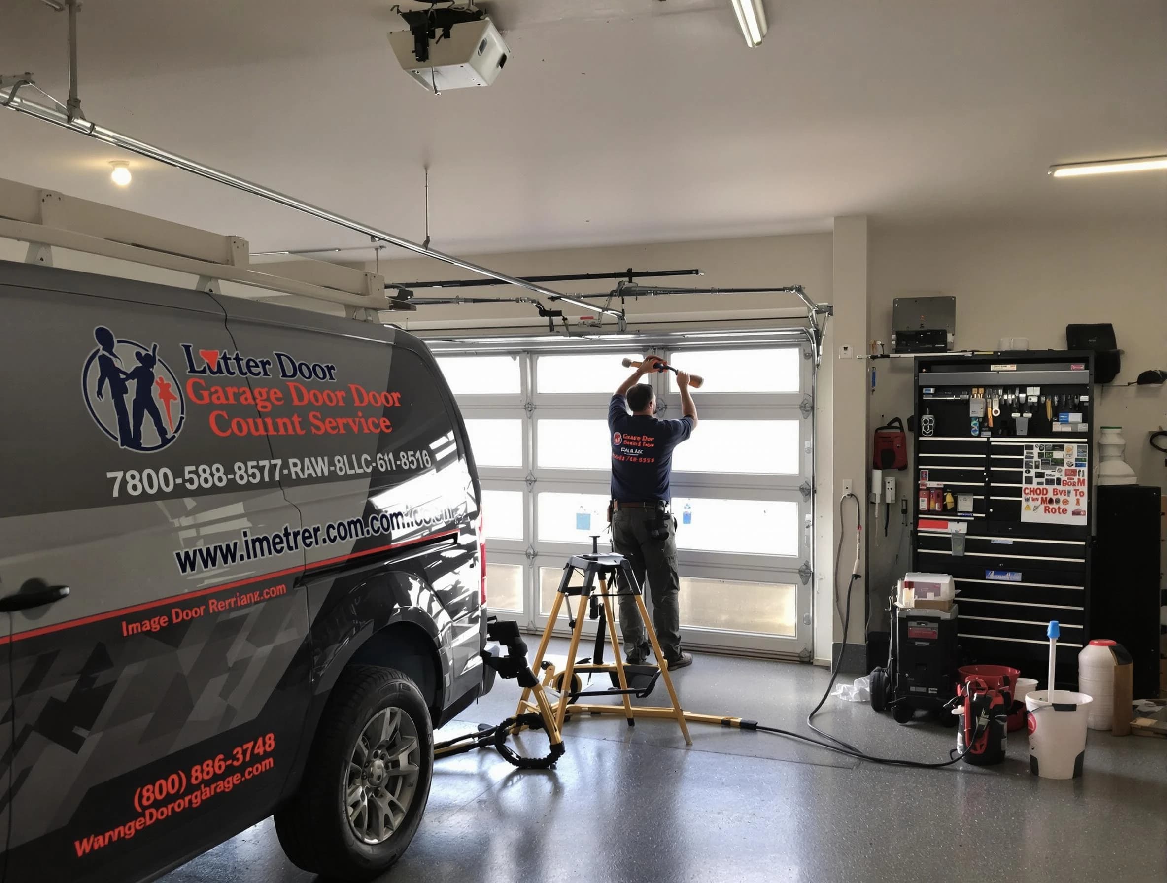 Hyrum Garage Door Repair rapid response team performing same-day repair in Hyrum