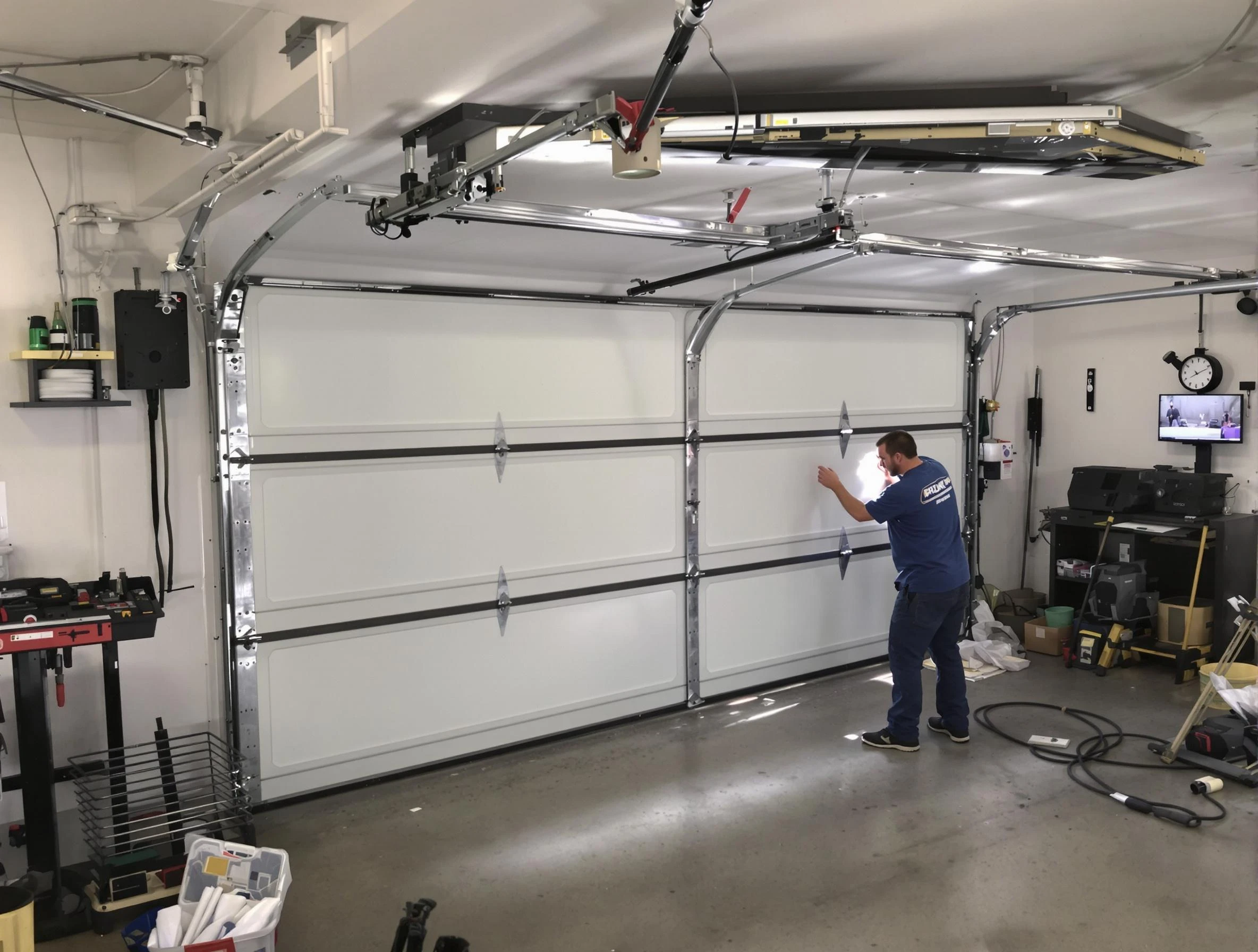 Professional garage door repair service by Hyrum Garage Door Repair in Hyrum