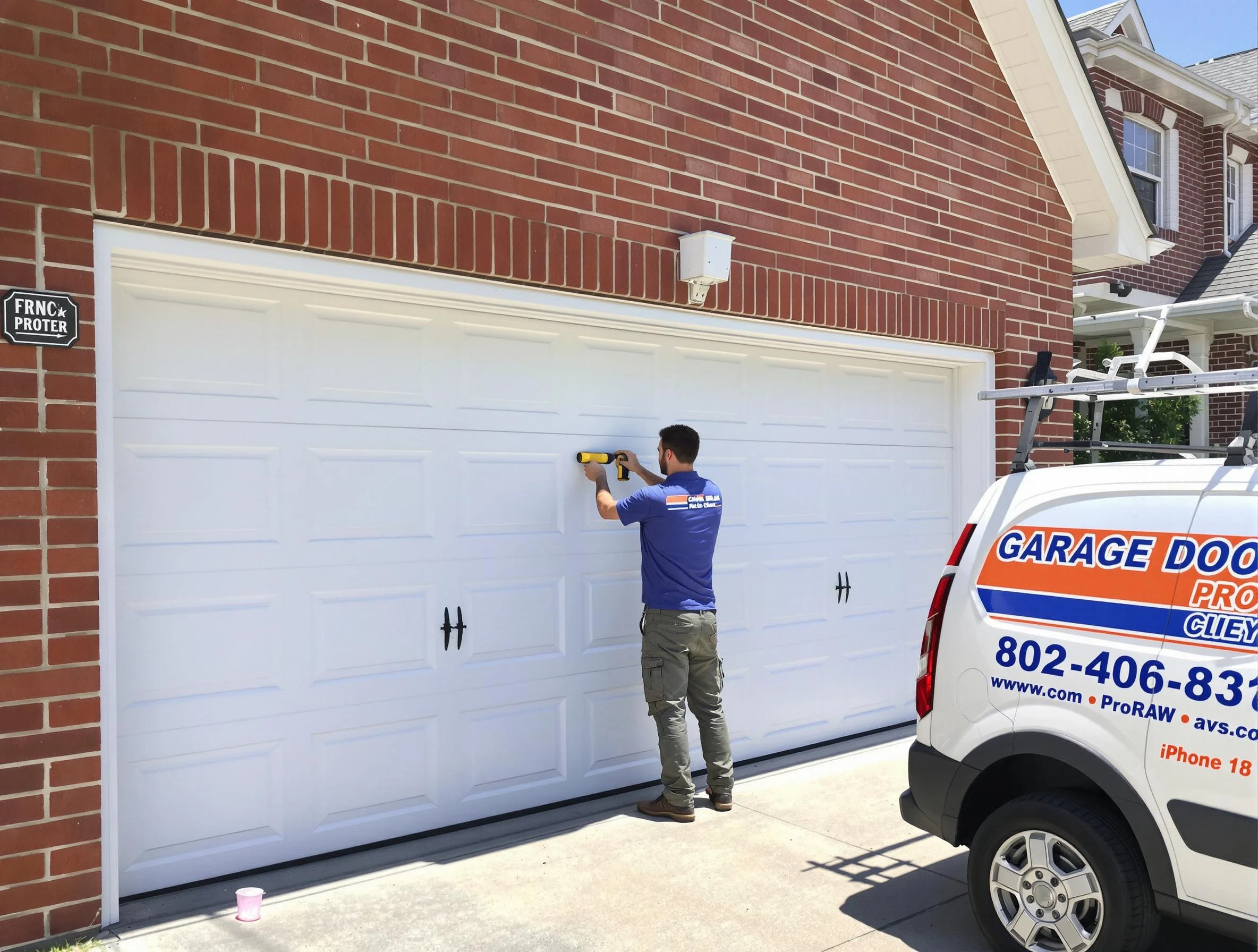 Local garage door repair service by Hyrum Garage Door Repair in Hyrum